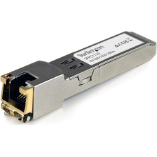 StarTech. com Cisco Compatible Gigabit RJ45 Copper SFP Transceiver Module – GBIC – Network Transceiver Module Mini-GBIC, 1000 Mbit/s, SFP, 100 m, copper, 0 – 70 °C)