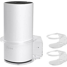 HOLACA Wall Mount for TP-Link Deco M4 Whole Home Mesh WiFi System, Cable Management Holder for Deco M4/E4/S4/S7/P9 Tangle Free, Sturdy Deco M4 P9 Wall Mount (Pack of 2)