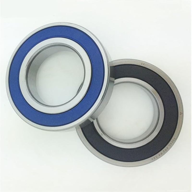 TZZVFRCR 1 Paar 7011C 2RZ HQ1 55x90x18 Keramik Ball Sealed Schrägkugellager Spindel Lager
