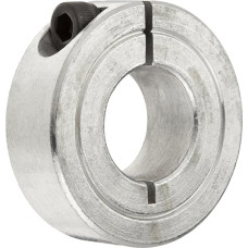 Höhepunkt Metall 1 C-062-s T303 Edelstahl einteiligen aufspannung Halsband, 5/20,3 cm Bohrung Größe, 1–5/40,6 cm OD, mit 10–32 x 1/2 Set Schraube