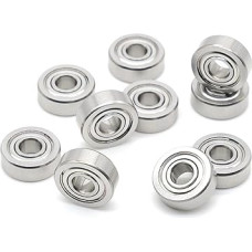 S607ZZ 7x19x6 mm Edelstahl Kugellager 5 Stück