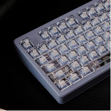 114 klavišų permatomi klavišų dangteliai PC medžiaga Cherry profilio klavišų dangtelių rinkinys tinka 60 % 65 % 75 % mechaninei klaviatūrai Cherry Mx jungiklis