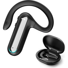 Sungive Bluetooth Headset with Microphone, Mobile Phone Open Ear Wireless Headphones with Charging Box