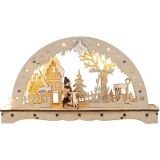 HGD Large Wooden Light Arch, Coloured, CLB02-1010