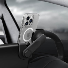 Spigen OneTap 3 MagFit Mobile Phone Holder Car for Telsa Model 3 Highland 2024 Model Y Accessories, Magnetic Car Mobile Phone Holder for MagSafe iPhone 15, 14, 13, 12 Model - Black