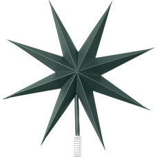 Broste Copenhagen Top Star 70080393 Paper Christmas Tree Topper Deep Foest 30 cm