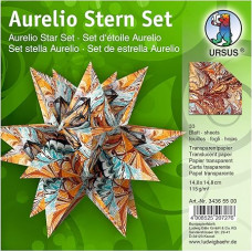 Ursus Folding Origami Paper AURELIO Star – Clear