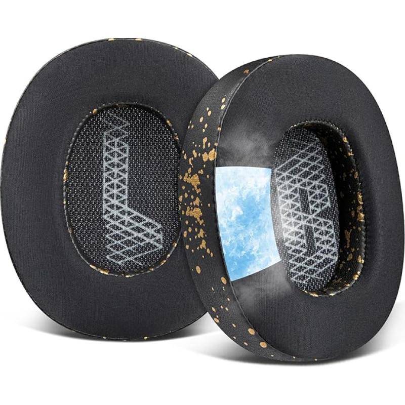 SOULWIT Cooling Gel Replacement Ear Pads for JBL E65 (E65BTNC)/Live 650 (650NC 650BTNC)/Duet NC Over-Ear Headphones, Soft High Density Foam Pads