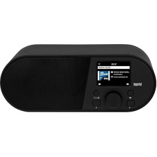 Imperial i105 Internet Radio (WLAN, Media Player, USB, DLNA, Colour Display, Alarm Clock, App Control) Black