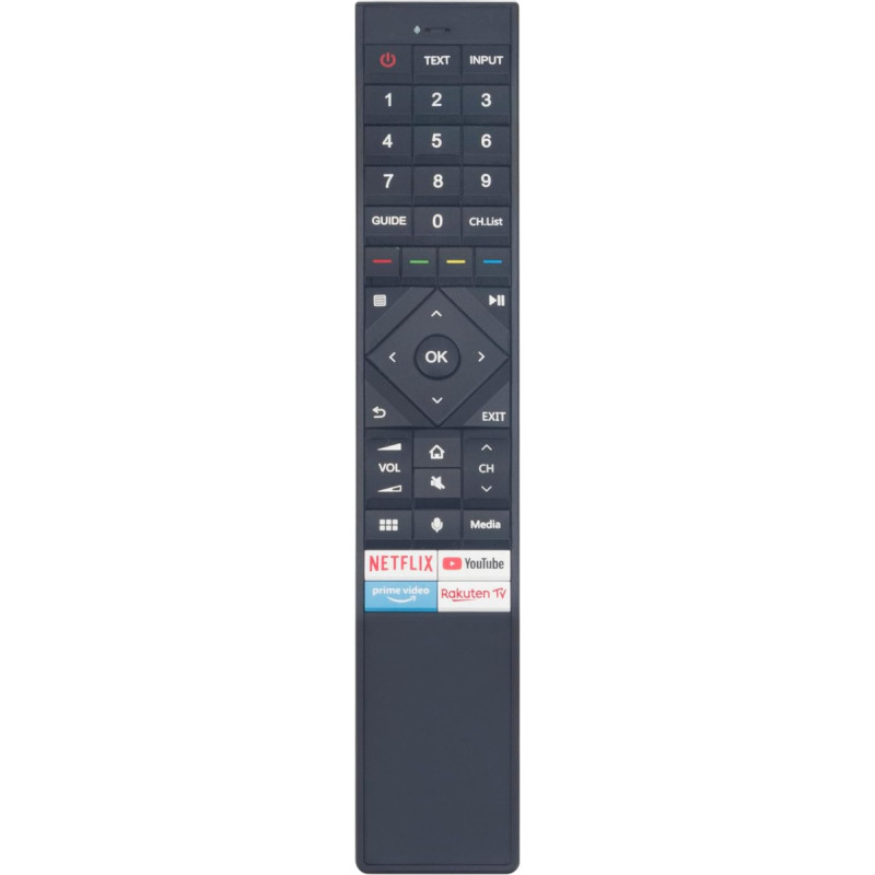 AULCMEET ERF3A72 Voice Replacement Remote Control Compatible with Hisense 4K OLED Smart TV 50A690FEVS 55A690FEVS HE65A6900FUWTS(0100) 65A69FEVS U7QF 55U8QF 65U8QF 55U7QF