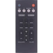 Remote Control for Yamaha YAS-209 YAS-109 Soundbar