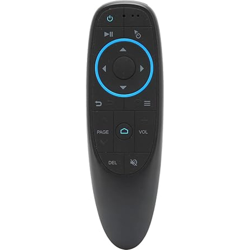 Goshyda Wireless Voice Remote Control, G10BTS Bluetooth RF Air Mouse Remote Controller Replacement, Supports IR Learning, for TV Box Computer (G10BTS)