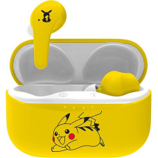 OTL Technologies Bluetooth Headphones V5.0 for Children Pokemon Pikachu with Charging Box, Yellow, One Size