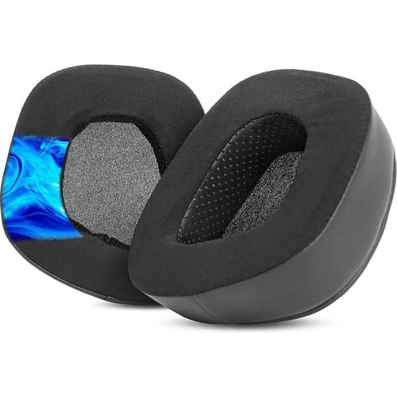 HTINDUSTRY Cool Gel Ear Pads Replacement Compatible with Corsair Void PRO RGB SE Wireless Gaming Headphones Ear Pads with Cooling Gel Layer