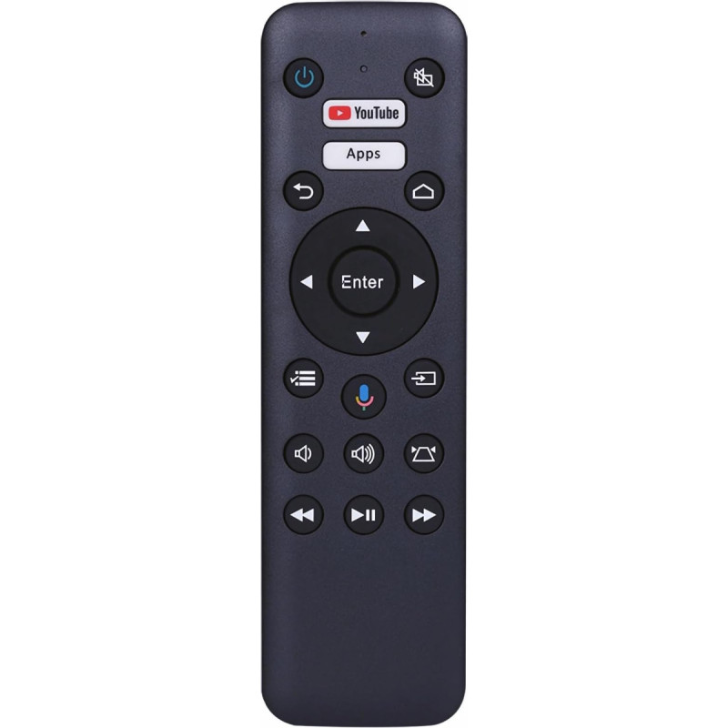 Leankle Voice Remote Control for Epson Projector EF-100B, EF-100W, EH-TW5700, EH-TW5705, EH-TW5800, EH-TW5820, EH-TW5825, EH-TW6250, EH-LS500B, EH-LS500W