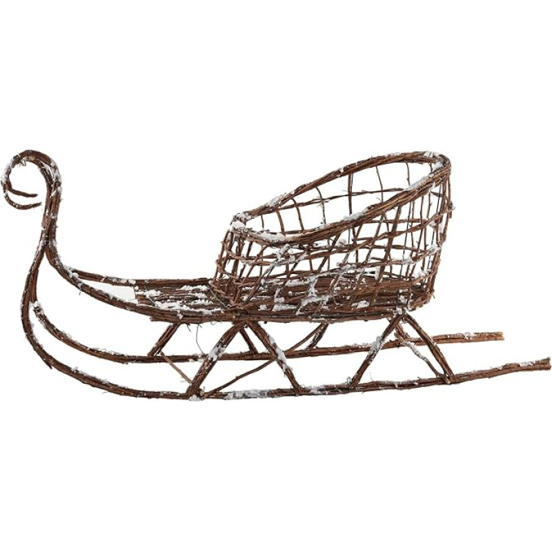 Comarco Sa Rattan Sledge Willow Brown 90 x 30 x 33 cm