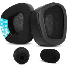 Upgrade Earpads Cooling Gel Replacement Ear Pads Compatible with Corsair Void RGB Elite/Corsair Void/Pro/Void RGB SE Gaming Headsets 7.1 Memory Foam, Increased Thickness (Set 1)