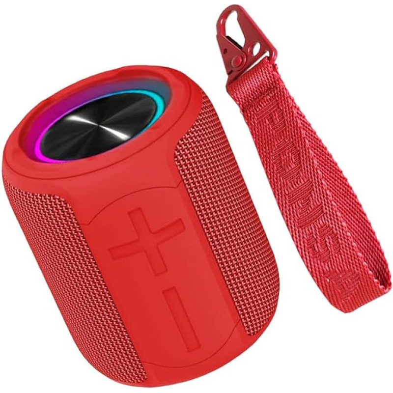 PONSA Waterproof Bluetooth Speaker - IPX7 Stereo -360° Bluetooth Speaker with 6 Hours Battery Life Portable Speaker with 16W USB-C SD 195th Anniversary Version