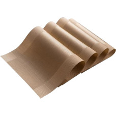 Alipis Tischsets Wärmeisolierendes Set Rund - Home Tischset in Hellgold