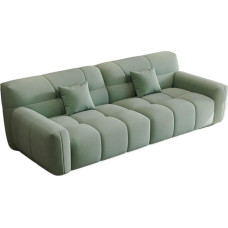 EINES Sofas for Small Spaces, Cream Sofa for Small Apartment, Modern, Simple Candy Fabric Sofa, Living Room in Cream Colour, Living Room Furniture (Colour: A, Size: 120 cm)