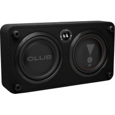 JBL Club 1000SSL 10 Inch Passive Subwoofer Car Set, Down-Firing Closed Flat Housing with Passive Membrane, Robust and Space-Saving - 1200 W Car Subwoofer Passive with Aluminium Driver for Precise Bass