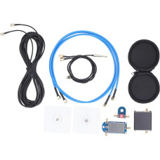 Maža kilpos antena Viso diapazono didelio stiprumo RF AM FM VHF UHF SDR kilpos aktyvioji imtuvo antena 5-12V