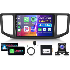 4G ir 64G 10,1 colių automobilinis radijas VW Amarok Crafter Van Man 2016-2021 su 