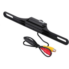 Xav Ax5500 Reversing Camera, Optix Number Plate Camera, 7 LED, 140° Wide Angle Car Registration Plate Reaview Reversing Camera Night Vision Camera Waterproof