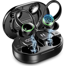 Matast Bluetooth Headphones, Bluetooth 5.4 Sports Headphones with HiFi Stereo, 50 Hours Wireless In-Ear Headphones Noise Cancelling ENC and 4 HD Mics, IP7 Waterproof Wireless Headphones, Headphones