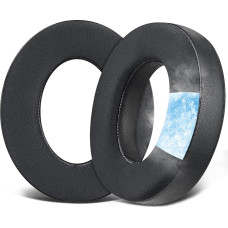 SOULWIT Cooling Gel Replacement Ear Pads for Sennheiser Momentum 4 Over/Around-Ear Wireless Headphones, Replacement Pads with Breathable Ice Silk Fabric, High Density Noise Isolation Foam