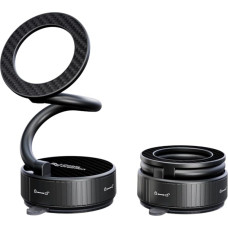 Handyhalterung Auto Saugnapf - 360°Drehbar Zusammenklappbar Tragbar Magnetisch Handy Halter für iPhone16/15/14/13 an Windschutzscheibe/Armaturenbrett/Spiegel befestigt