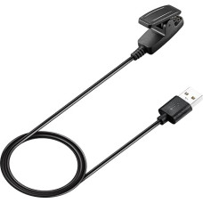Charging Cable Compatible with Garmin Lily/Vivomove HR, Replacement USB Data Sync Charging Cable Clip for Forerunner 35 30 235 230 Approach S20 Smartwatch, Black