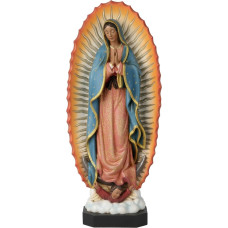 BC Katalikiška Gvadalupės Dievo Motinos statula, Virgen De Guadalupe, religinė dovana Motinos dienai, įkvepiantis namų dekoras, 27,2 cm aukščio, rankomis tapyta skulptūra Buildclassic