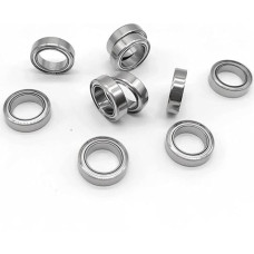 TADZKKIWM 10 Stücke S6700ZZ CB Luftlager 10x15x4mm ABEC-7 Edelstahl Hybrid Keramiklager Trockenen Ozean Angelrollen 6700