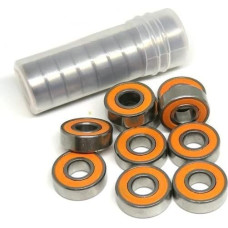 10 ABEC-7 S696C 2OS 6 x 15 x 5 mm hibridinių keraminių rutulinių guolių pakuotė 696 SMR696 SMR696C RS 2RS guoliams (dydis : S688C-2OS 8x16x5mm)