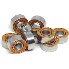 NOVOCE S623 2RS 3 x 10 x 4 mm ABEC-7 Hybrid-Keramiklager S623C SMR103 RS 2RS Angelrollen Seitenabdeckungslager (Dydis : S683C-2OS 3x7x3mm)