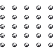 QUARKZMAN Precision Balls 2.5 mm Diameter 304 Stainless Steel for Bearings Pack of 1200