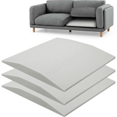 Sofa Protector and Sponge Sofa Support Pad, 50x50x5cm Sofa Repair Foam, Sofa Cushion Support, High Density Sag Repair Replacement for Sofa, Couch, Loveseat Chair (3)