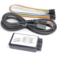 Loginis analizatorius, USB loginis analizatorius 24 MHz 8 kanalų 24 m/s loginis analizatorius, skirtas 