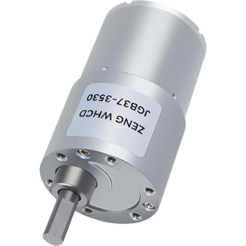 HMCOCOOFM JGB37-3530 Šepetinė pilnavidurė pavarų dėžė 37 mm sukimo momento ekscentrinis velenas be kronšteino 320RPM_12V