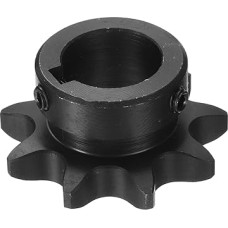 tiekimo žemėlapis #50 Kettenrollenritzel Typ B, 7/8 Zoll Bohrung 9 Zähne Einzelstrang Kettenritzel, Kohlenstoffstahl, Keilnut mit Stellschrauben