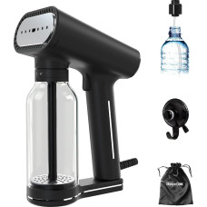 SteamOne - Steamer & Steamer Karl XL with 2000 W, 30 g/min - Steam Iron with 27 min Autonomy, 400 ml Tank, Ready in 30s - Antibacterial Steam Brush - EUXL400B