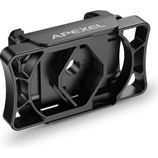 APEXEL universalus teleskopo mobiliojo telefono adapteris, suderinamas su žiūronais, monokuliniais teleskopais ir mikroskopais, teleskopo laikiklio adapteris, lengvai naudojamas, tinka visiems išmaniesiems telefonams