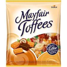 Mayfair Toffees - 1 x 490g - Caramel Toffee Candy Mix with Various Flavours