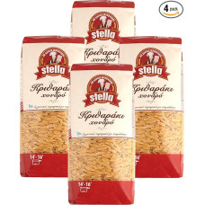 Kritharaki Orzo makaronai 4 x 500 g Graikiški ryžių makaronai