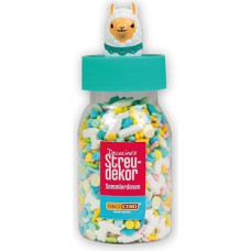 DECOCINO Sprinkles Llama Collector's Tin - tinka bet kuriam metų laikui, puikiai tinka gimtadieniams ir vakarėliams, galima naudoti ant tortų, pyragų ar keksiukų. Išskirtinai gražūs pabarstukai