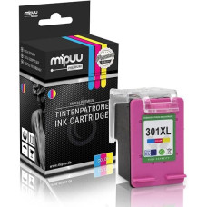 Mipuu rašalas, suderinamas su HP 301XL 301 XL CH564EE Color, skirtas HP Deskjet 1000 1050 2050 2540 2544 3050 Envy 4500 4502 5535 Officejet 2620 2622 4630