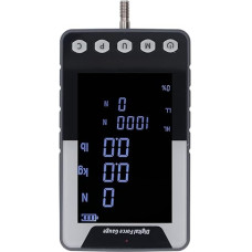 Skaitmeninis kraftmessgerät, 5 N, 0,5 Kg, 1,1 Lb, 3 Einheiten, Hochpräzises Digitales Push-Pull-Messgerät, Automatisch Hinterleuchtetes LCD, Tragbares Kraftmessgerät mit 5 Sonden