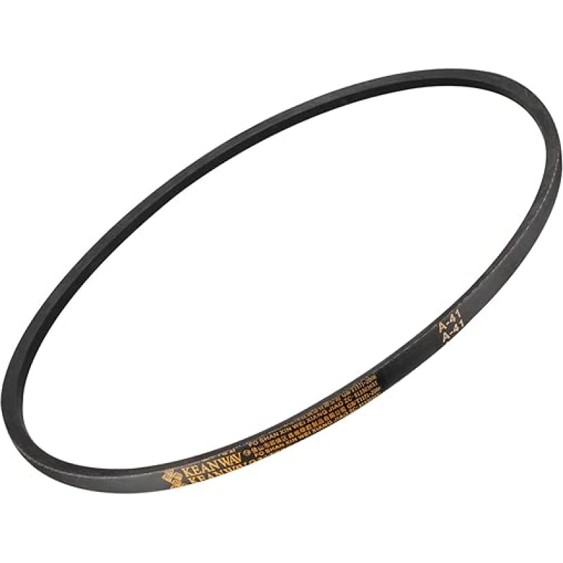 QUARKZMAN 41 colio žingsnio ilgio A-41 pavaros diržas x 1 vnt., skirtas pramoninėms mašinoms, juodas