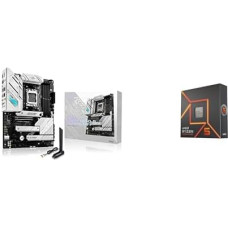 ASUS ROG Strix B650E-A Gaming WiFi Motherboard Socket AMD AM5 (12+2 Power Stages, USB 3.2 Gen 2x2 Type-C, PCIe 5.0, Q-Release, WiFi 6E, Aura Sync) + 7 7600X Processor 4.7GHz 32MB L3 Box